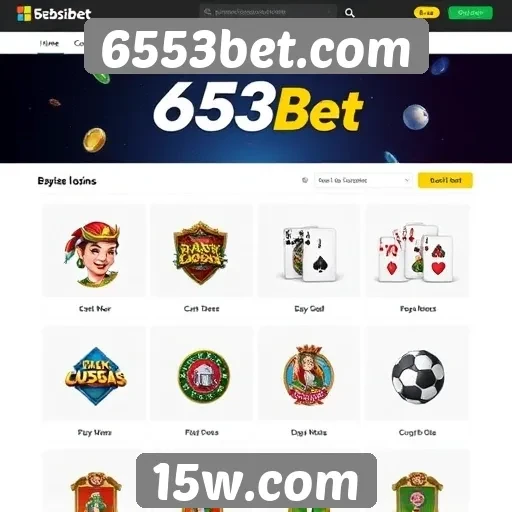 Plataforma 6553bet.com oferece diversas opções de jogos