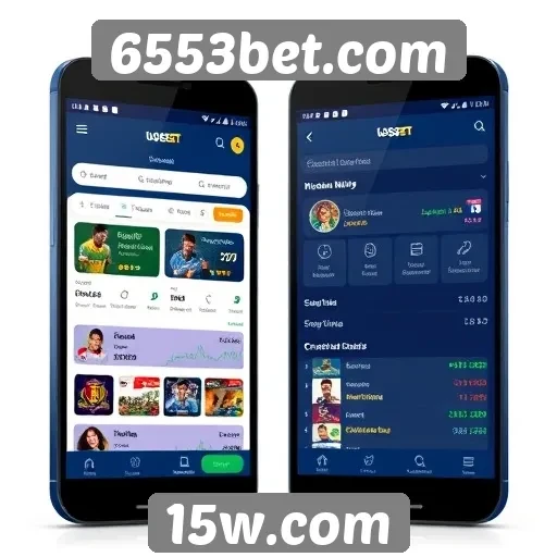 Funcionalidade da versão mobile de 6553bet.com